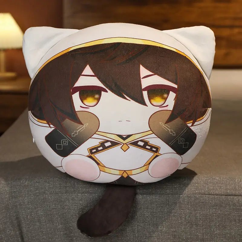 40 Styles Cute Genshin Impact Doll Peripheral Characters Sofa Pillow - KataMoon