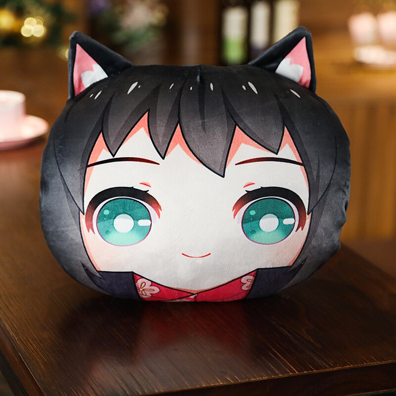 Demon Slayer Kimetsu No Yaiba Tanjiro Nezuko Hand Warmer Pillow
