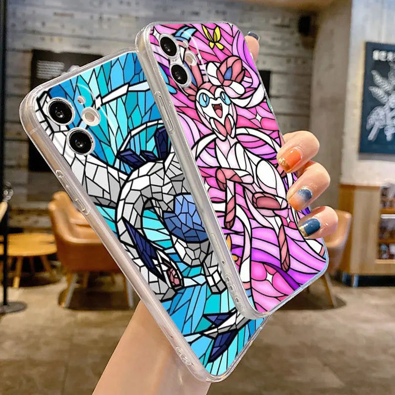 Pokemon Sylveon Art Soft Silicone Iphone Case