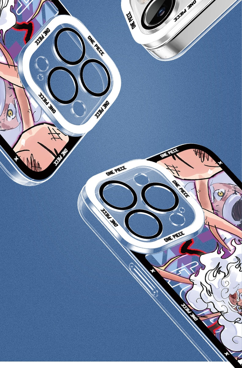 Anime One Piece Luffy Gear 5 Case for iPhone - KT3