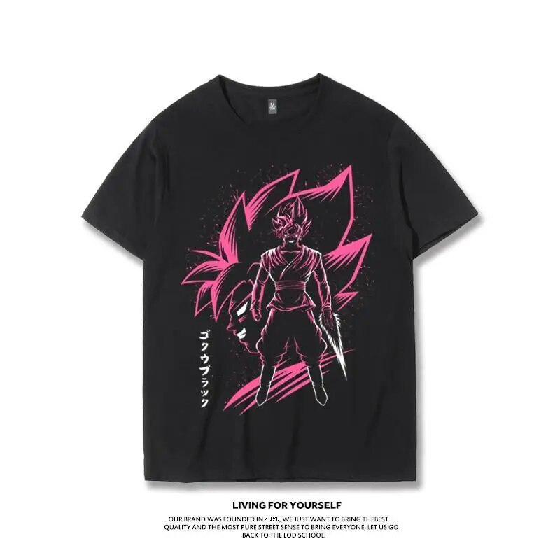 Super Saiyan Black Goku Vegeta Gogeta Brolly T shirt