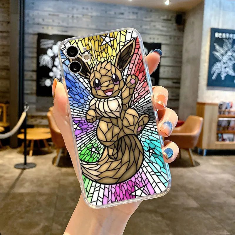 Pokemon Eevee Art Soft Silicone iPhone Case | KataMoon