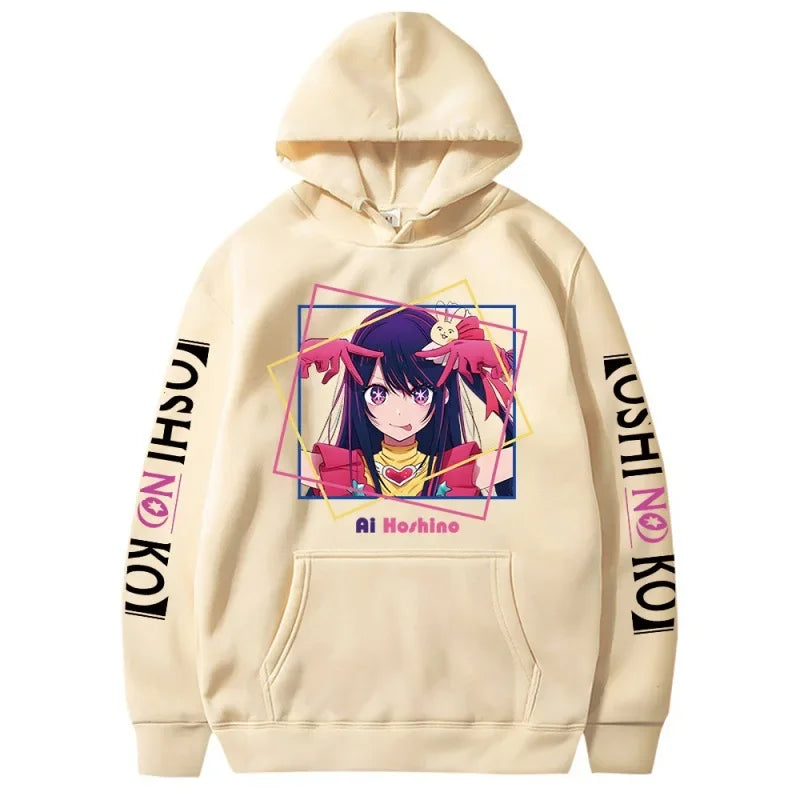 Anime Oshi No Ko Kawaii Hoshino Ai Uniesex Hoodie - ONK04