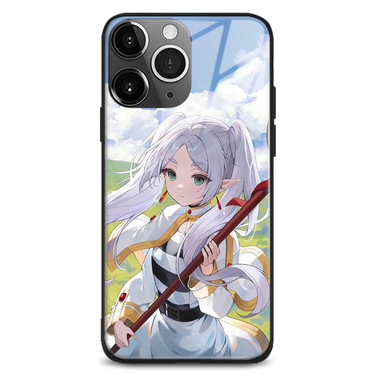 Anime Frieren Beyond Journey's End Glass Protective Shell Soft Cover Iphone Case - FR475 - KataMoon