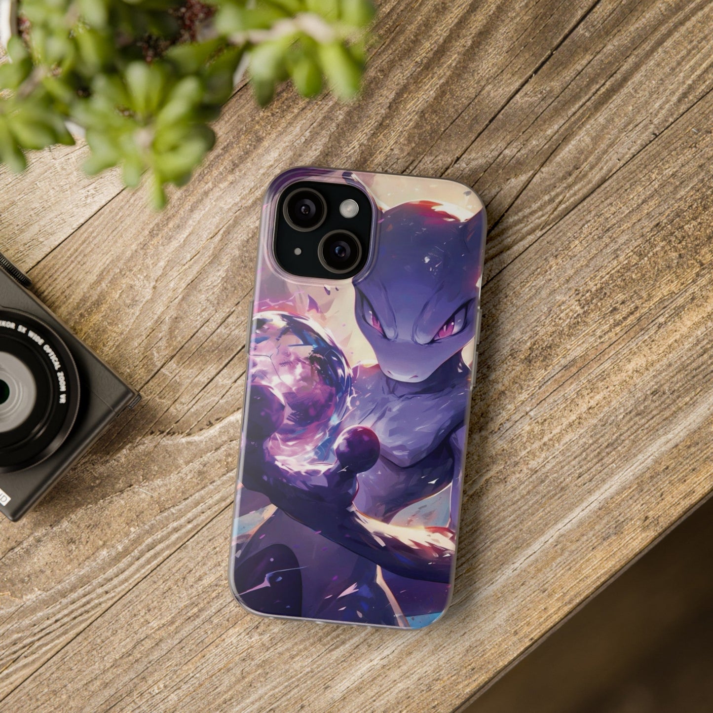 Pokemon Mewtwo Cool iPhone Phone Case - KataMoon