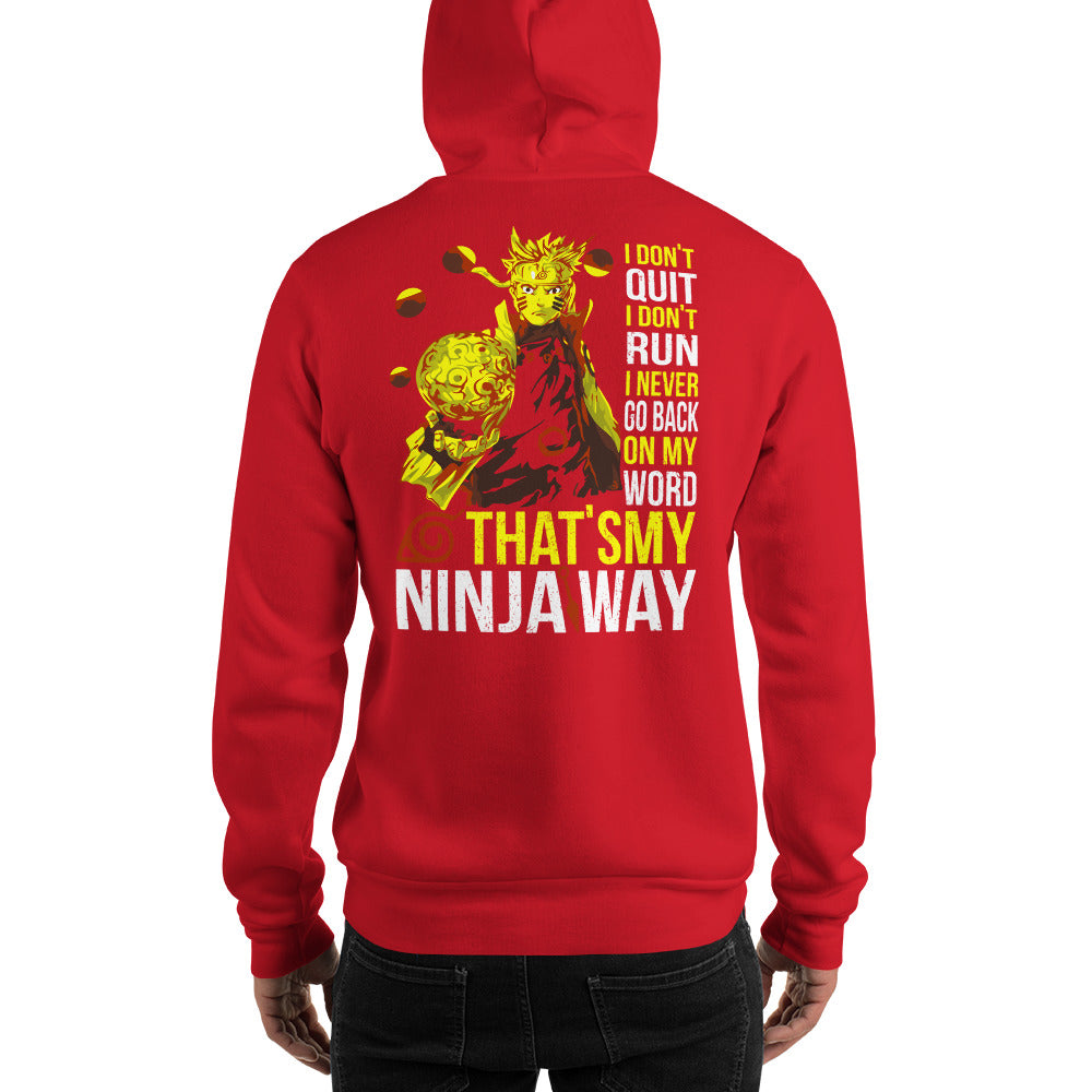 Anime Naruto Ninja Way Hoodie - KM0143HO
