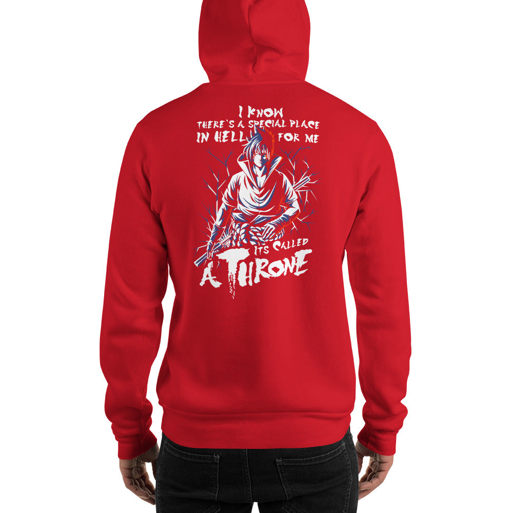 Anime Naruto Sasuke Uchiha A Throne Hoodie - KM0144HO