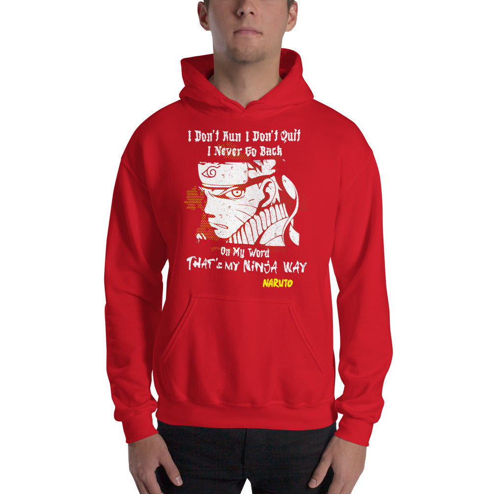 Anime Naruto Ninja Way Hoodie - KM0145HO