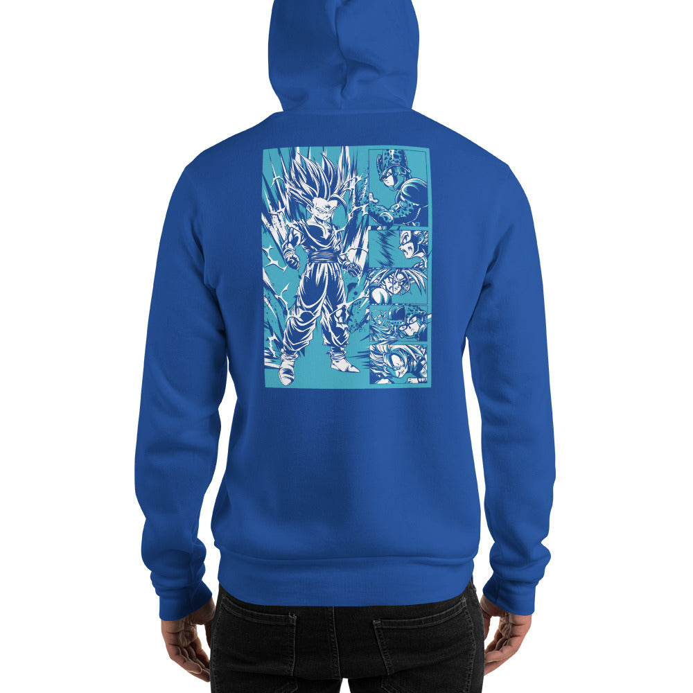Dragon Ball Super Saiyan Gohan VS Cell Hoodie - KM0012HO