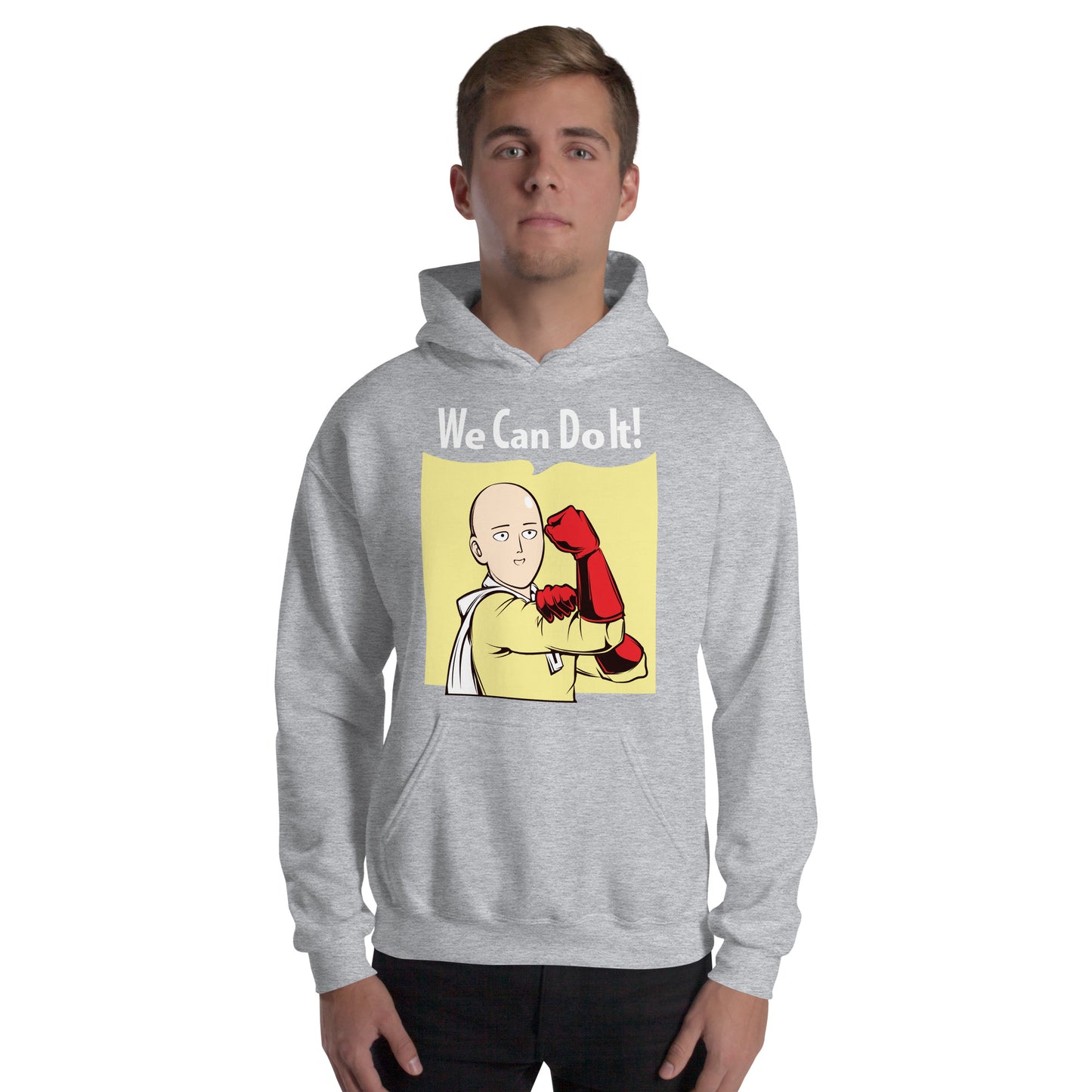 One Punch Man Saitama We Can Do It Hoodie - KM0146HO