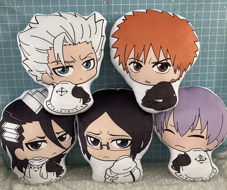 40cm Bleach Anime Kurosaki Ichigo Double Side Printing Pillow Doll - KataMoon