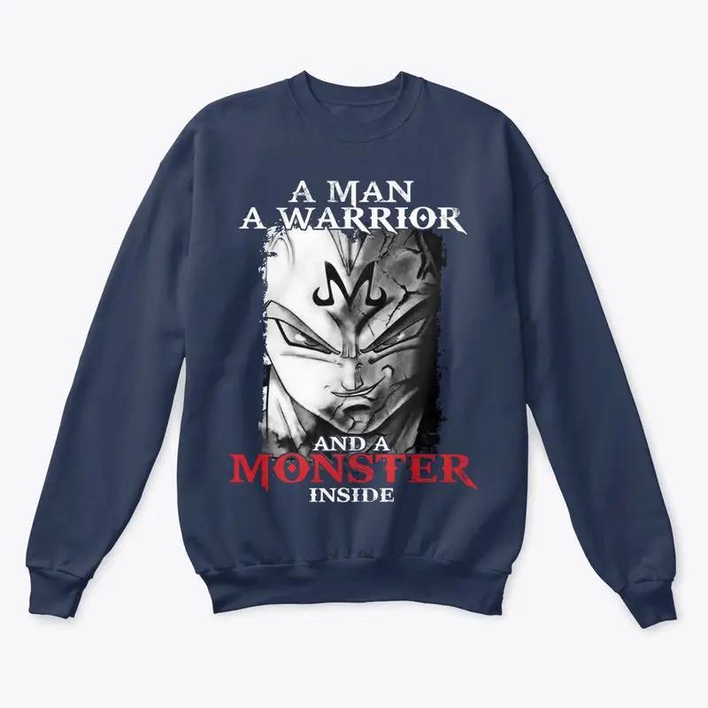 Dragon Ball Majin Vegeta A Monster Inside Sweatshirt - KM0019SW
