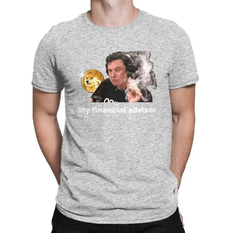 My Financial Advisor Elon Musk Dogecoin T Shirt