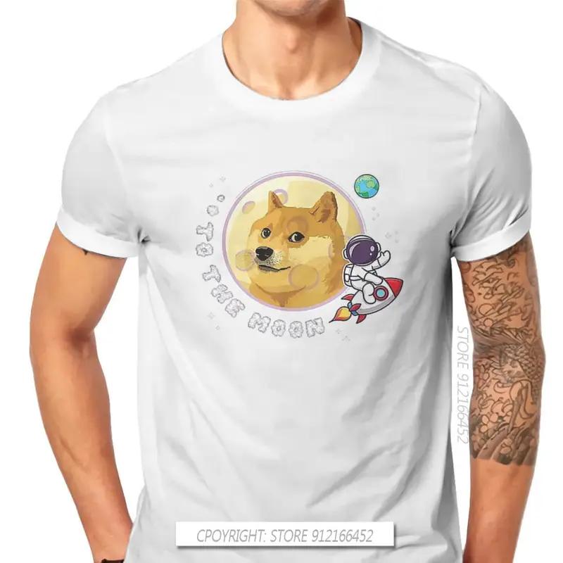 Dogecoin Rocket Crypto Meme T Shirt