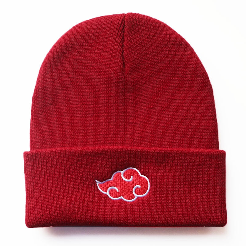 Naruto Akatsuki Symbol Winter Warm Beanie