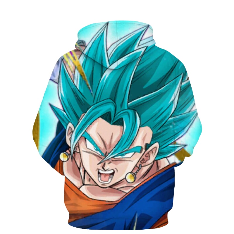 Dragon Ball Super Saiyan Vegito God All-Over Print Hoodie