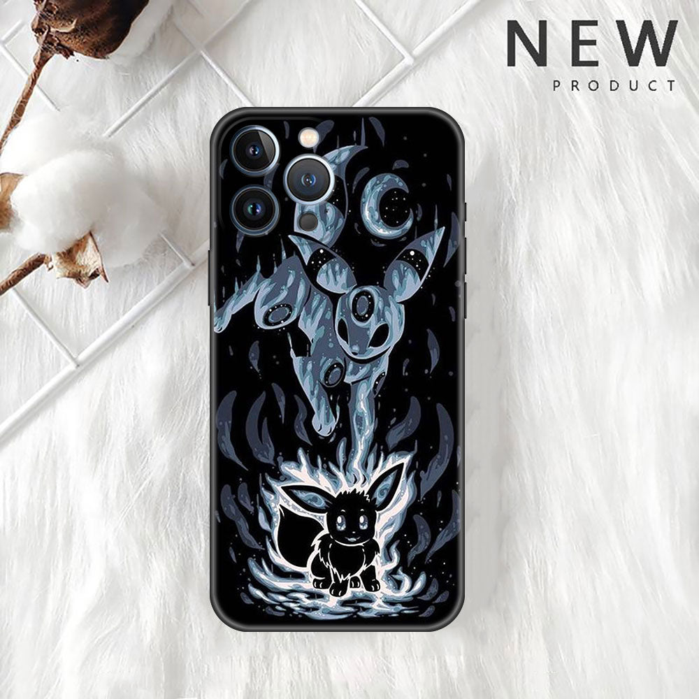 Pokemon Eevee Umbreon Evolution Apple iPhone Case
