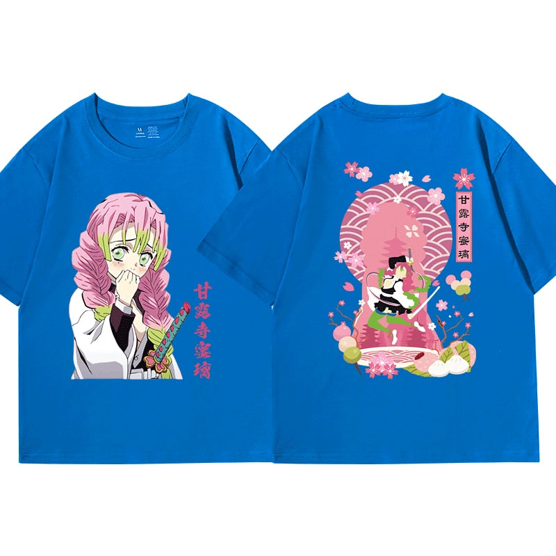Kimetsu No Yaiba Mitsuri Demon Slayer T-Shirt at KataMoon
