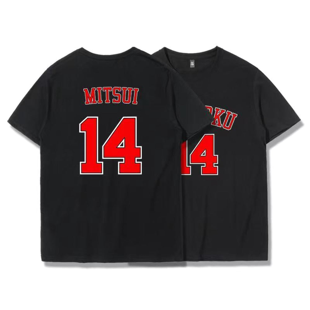 Slam Dunk Basketball Anime Short Sleeve T shirt | KataMoon