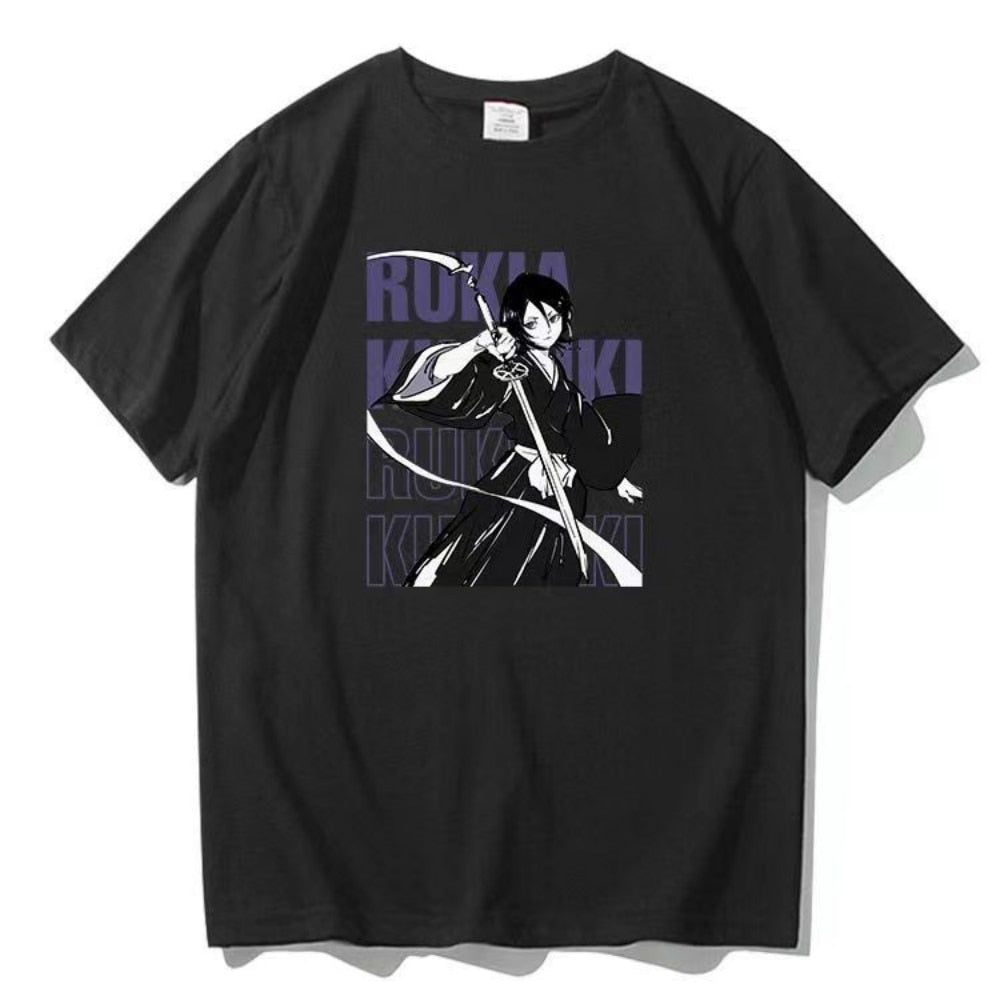 Anime Bleach Kuchiki Rukia Anime T shirt | KataMoon