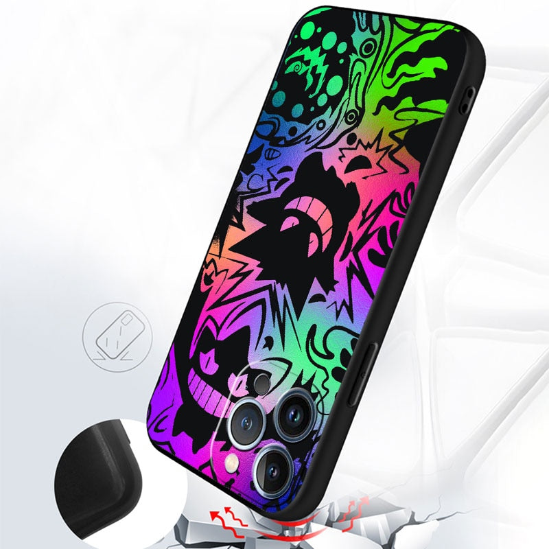 Anime Pokemon Ash Gengar For iPhone Phone Case | Katamoon