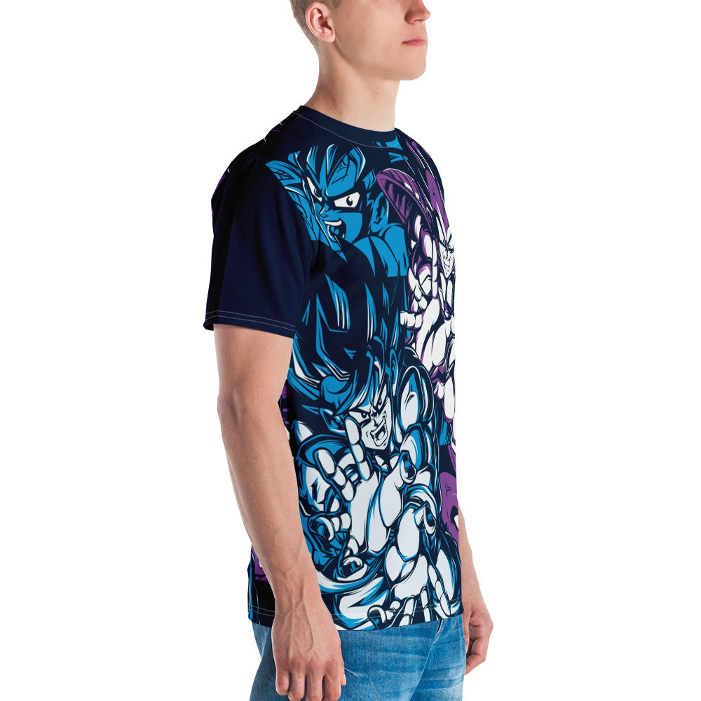 Dragon Ball Super Saiyan Goku VS Vegeta All-Over Print T shirt - KM0013AOT