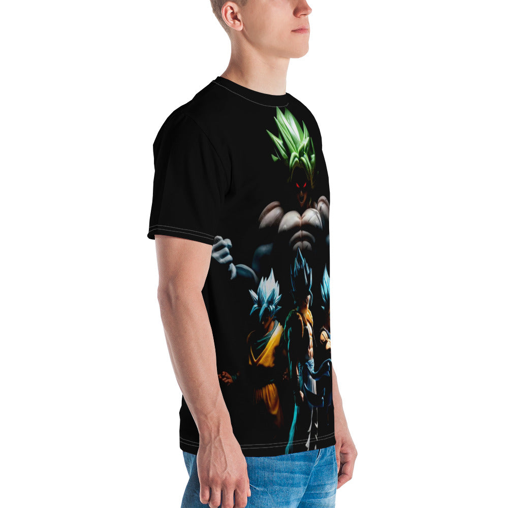 Dragon Ball Super Saiyan Gogeta Vs Broly All-Over Print T shirt