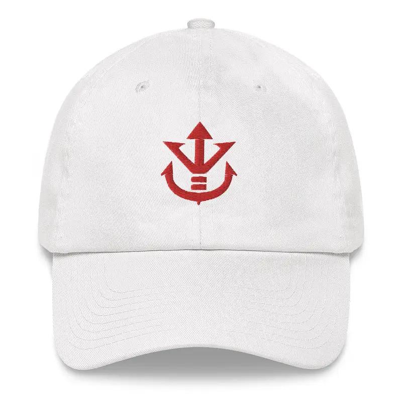 Super Saiyan Vegeta Saiyan Royal Family Symbol Baseball Cap - Red