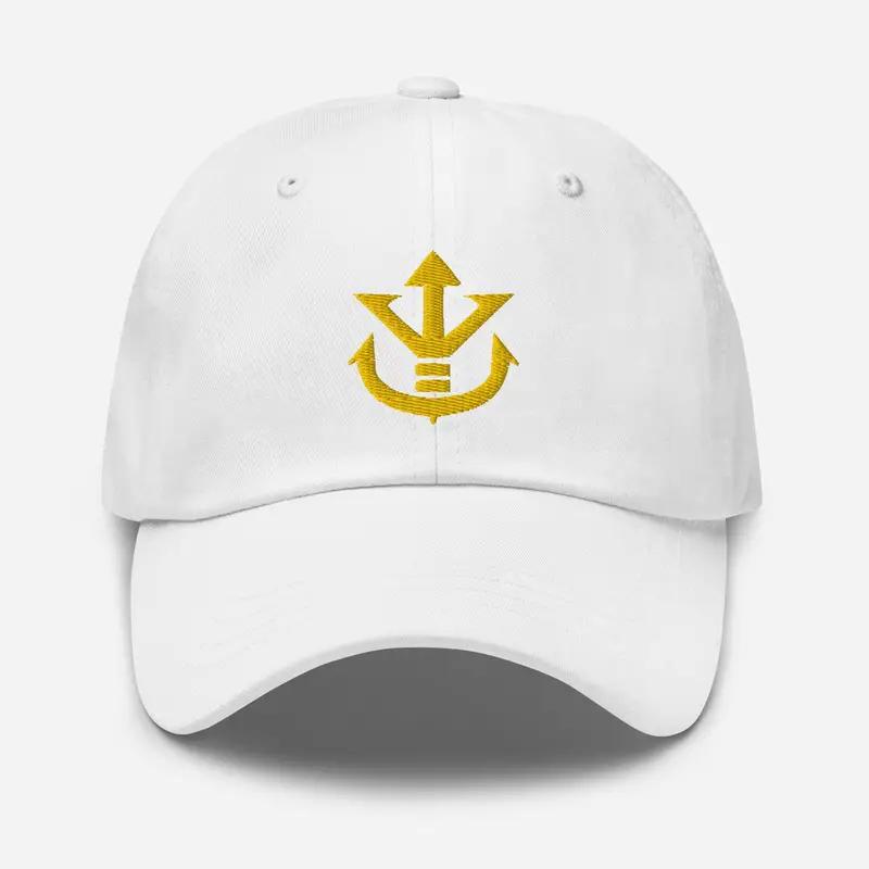 Super Saiyan Vegeta Saiyan Royal Family Symbol Baseball Cap - Gold