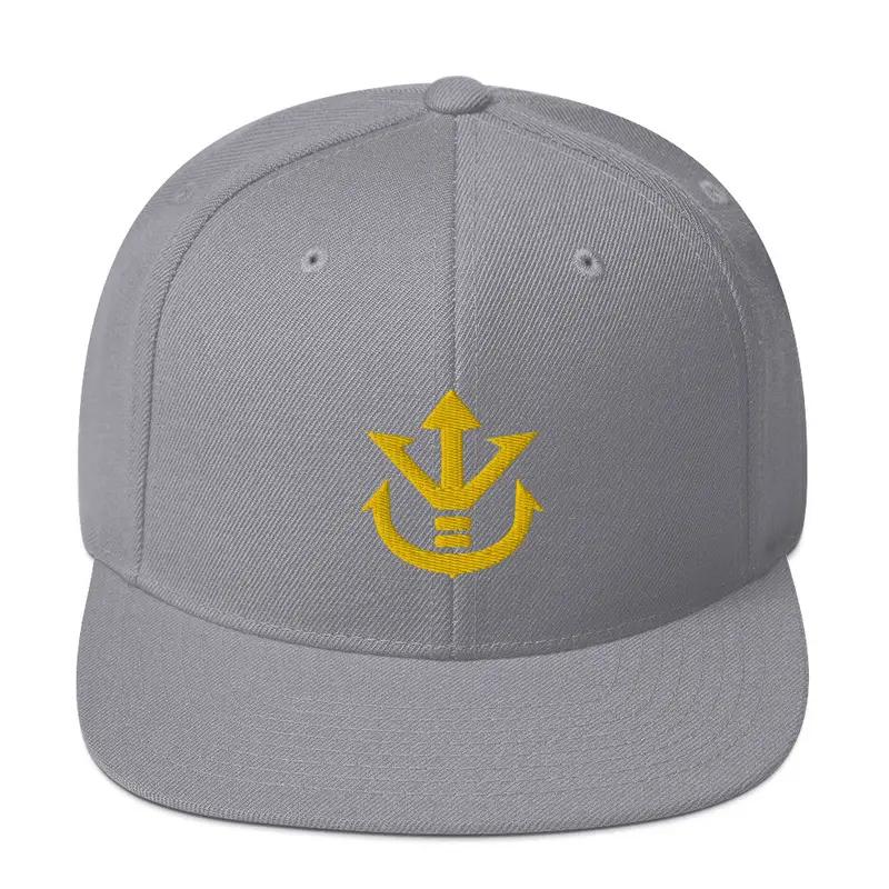 Super Saiyan Vegeta Saiyan Royal Family Symbol Snapback Cap - Gold