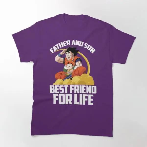 Dragon Ball Super Saiyan Father and Son best friend for life T Shirt - KM0021TS