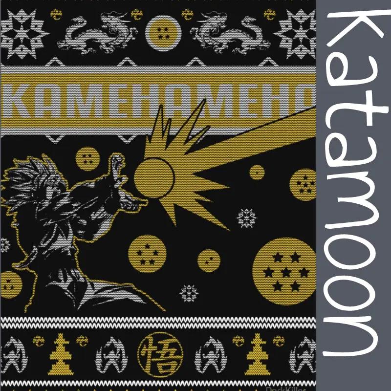 Dragon Ball Super Saiyan Goku Kamehameha Ugly Sweatshirt - SW0028