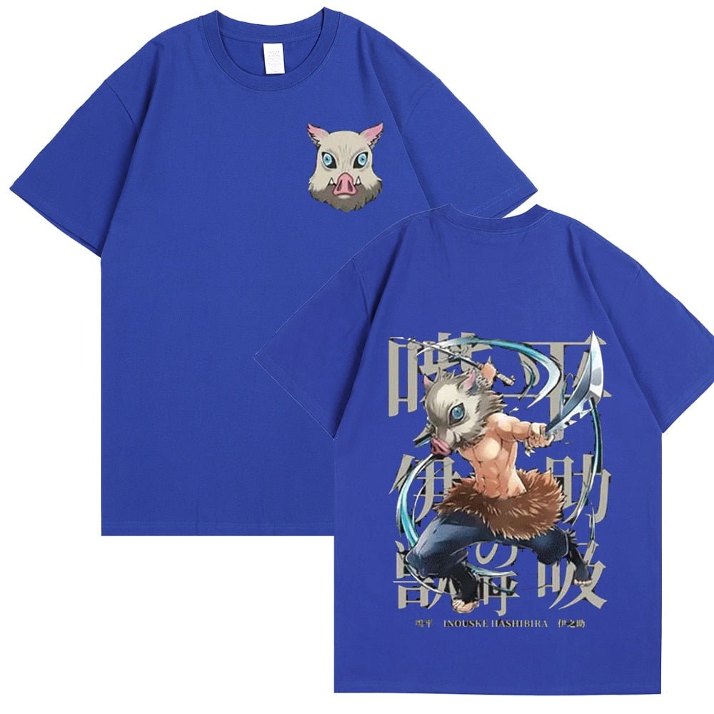 Kimetsu No Yaiba Demon Slayer Inosuke HashibiraT Shirt - KataMoon