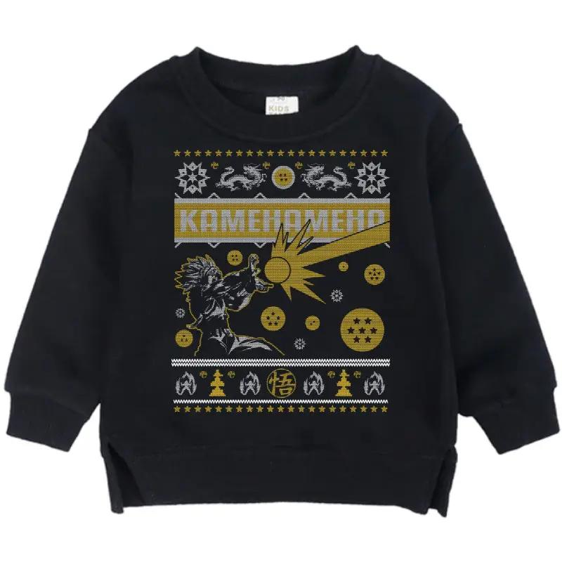 Christmas Dragon Ball Goku Kamehameha Kid Sweatshirt - KSW0028
