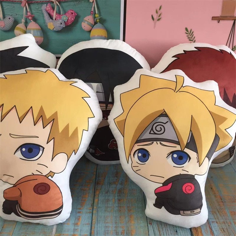 Naruto Shippuden Boruto Anime Uchiha Itachi Sasuke Kakashi Doll Pillow - KataMoon