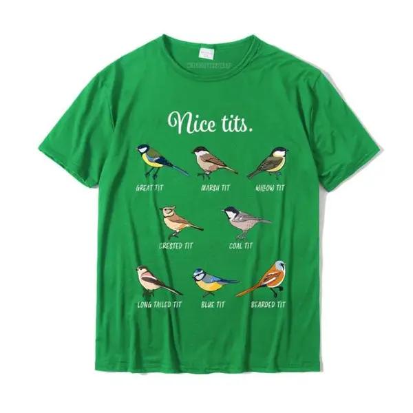 Funny Nice Tits Bird Watching Cute Gift T Shirt