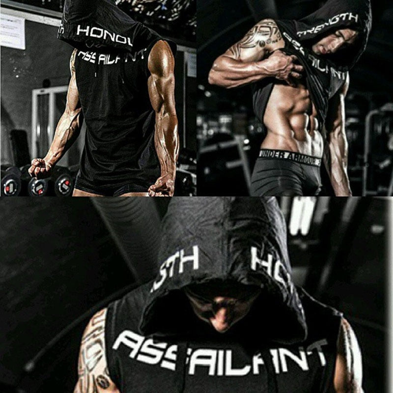 Mens Cotton fitness tank top Shirt