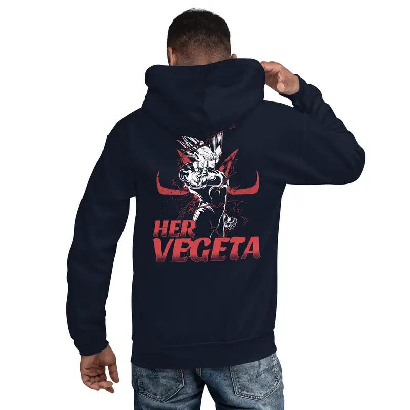 Dragon Ball Super Saiyan Majin Her Vegeta Couple Hoodie - KM0047HO