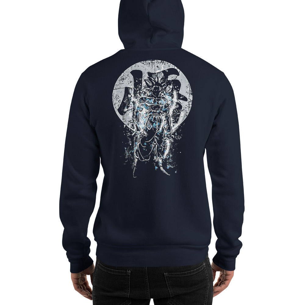 Dragon Ball Super Saiyan Goku Ultra Instinct Navy Hoodie