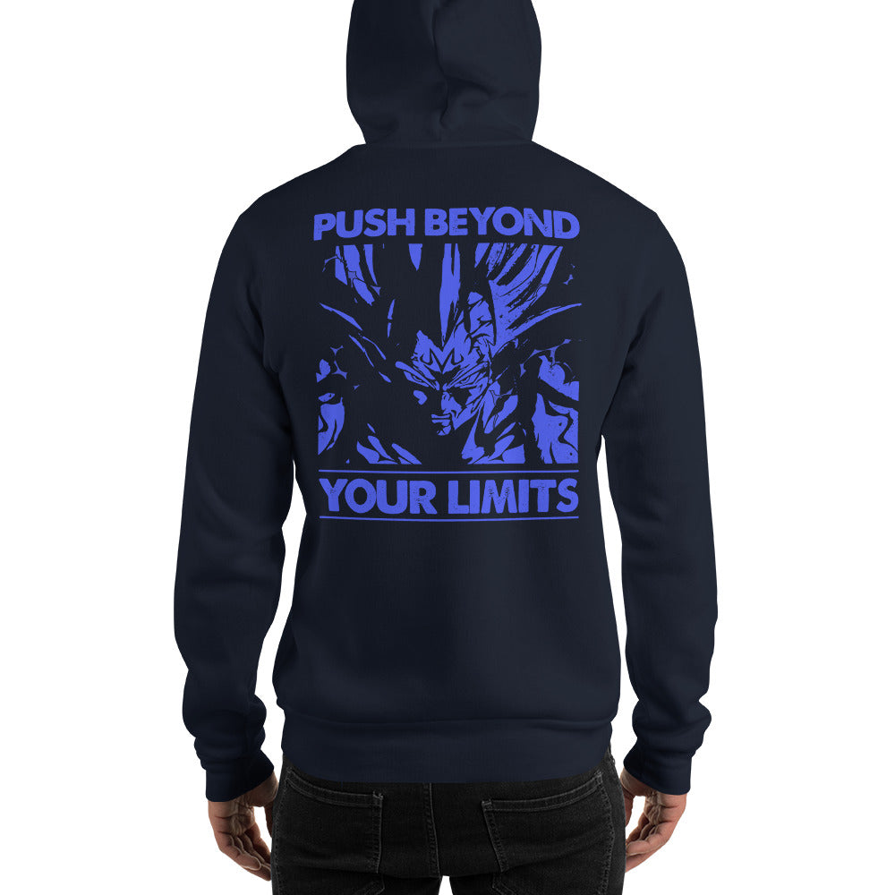 Super Saiyan Majin Vegeta Push Beyond Your Limits Hoodie