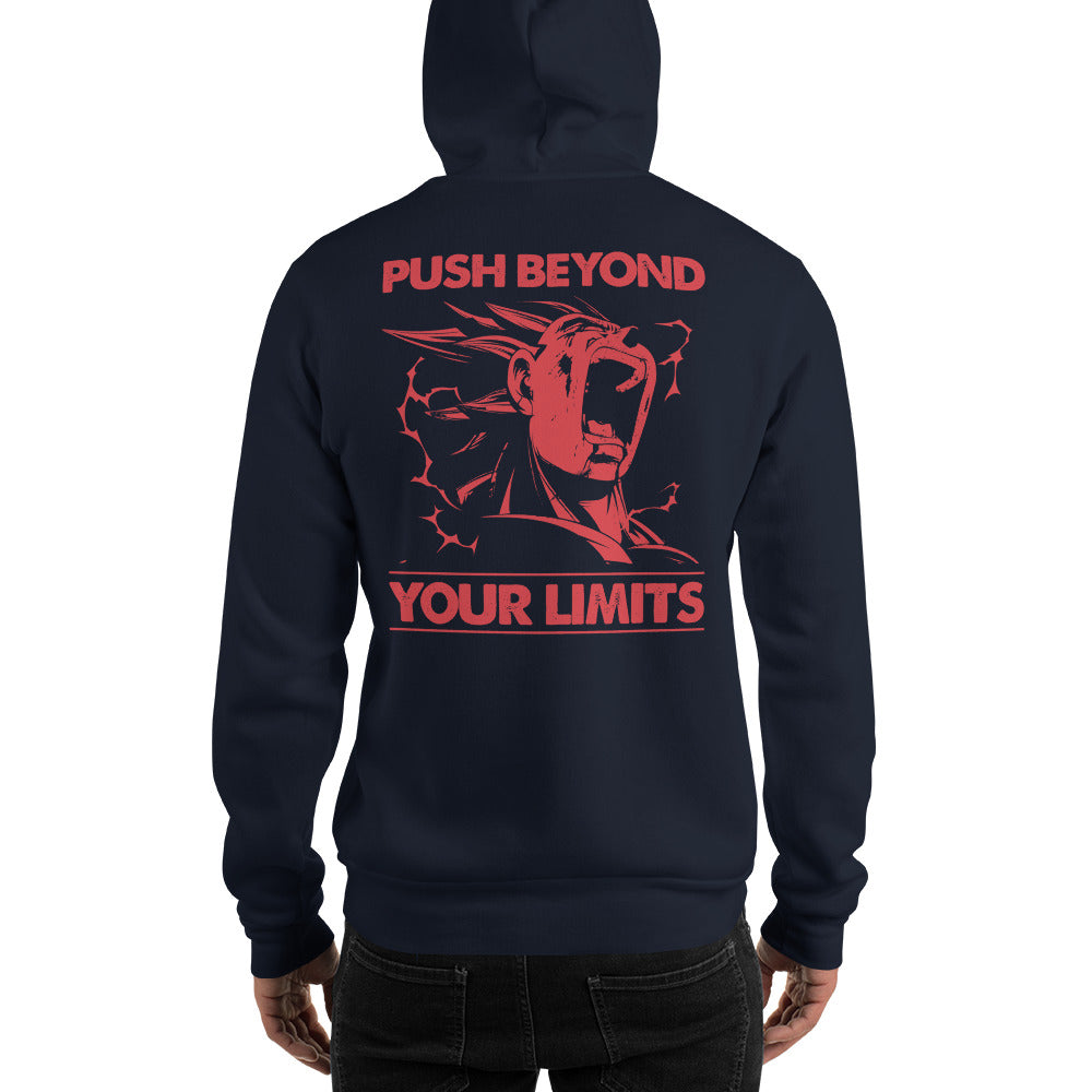 Super Saiyan Majin Vegeta Push Beyond Your Limits Hoodie