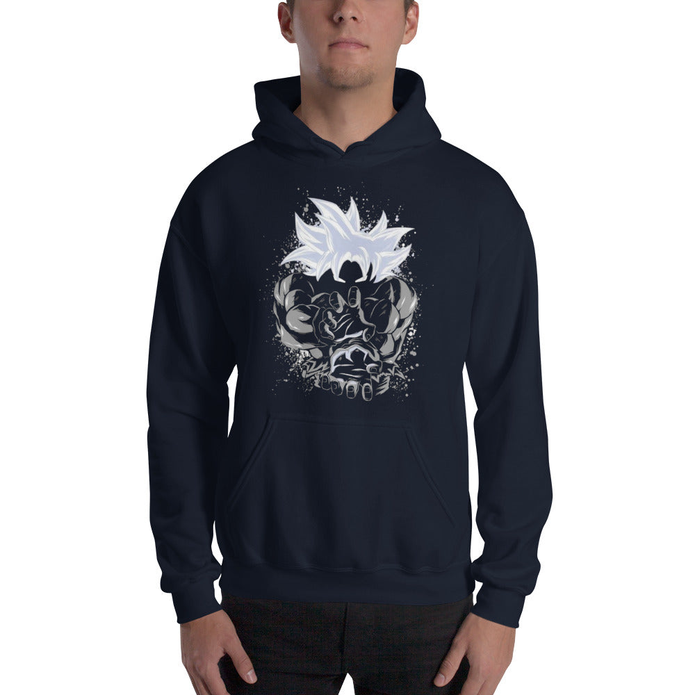 Dragon Ball Super Saiyan Goku Ultra Instinct Hoodie Navy