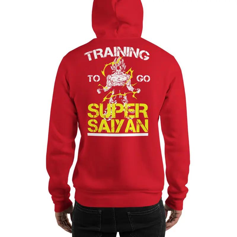 Dragon Ball Super Saiyan Goku Training Hoodie - KM0044HO