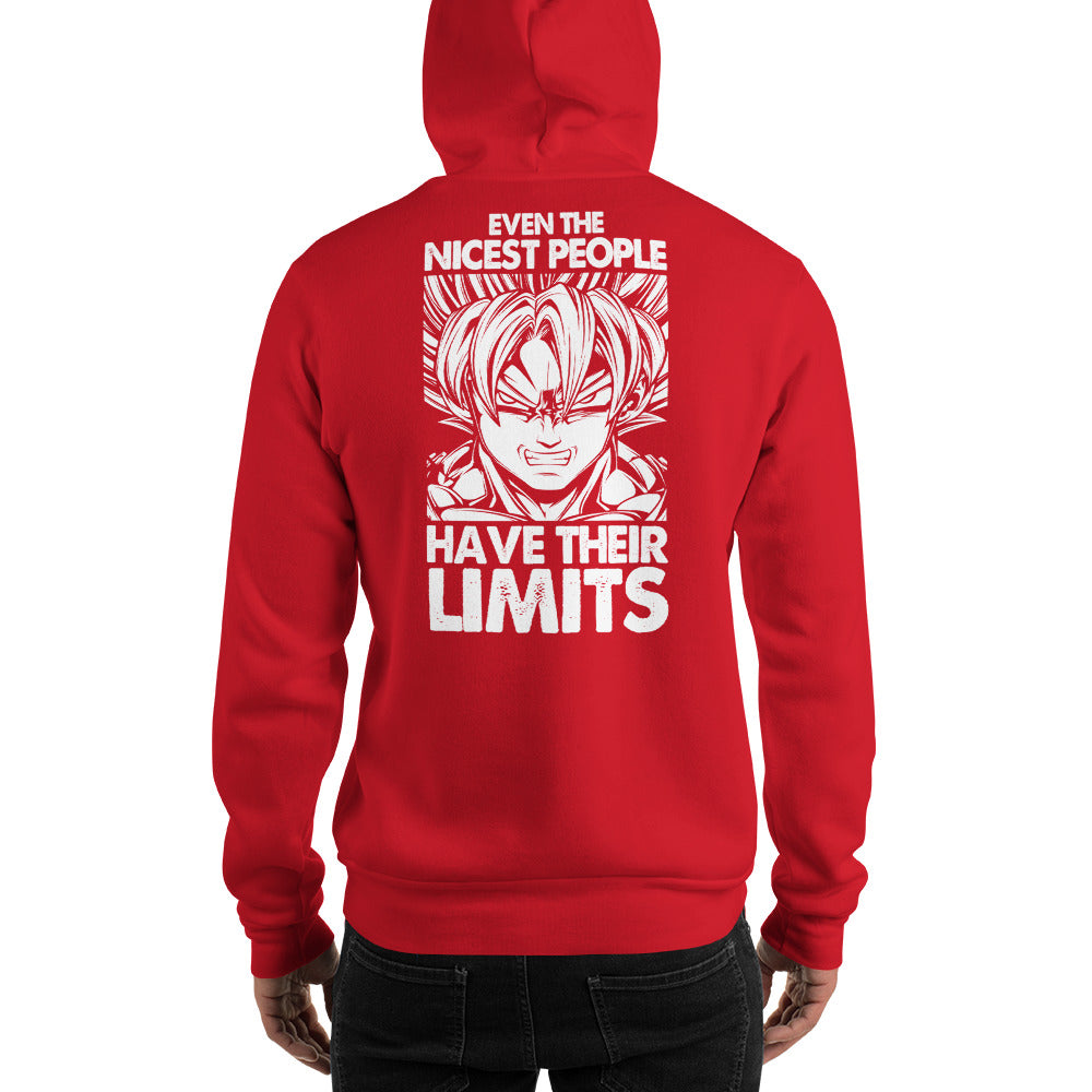 Dragon Ball Super Saiyan Goku Limits Hoodie Red