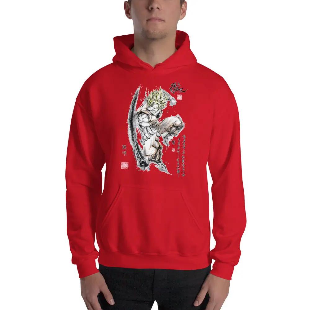 Dragon Ball Super Saiyan Goku Ink Painting Hoodie - KM0001HO