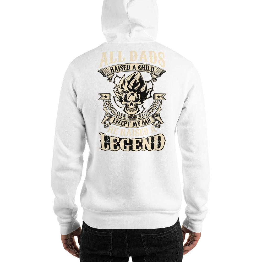 Dragon Ball Super Saiyan Dad Hoodie White