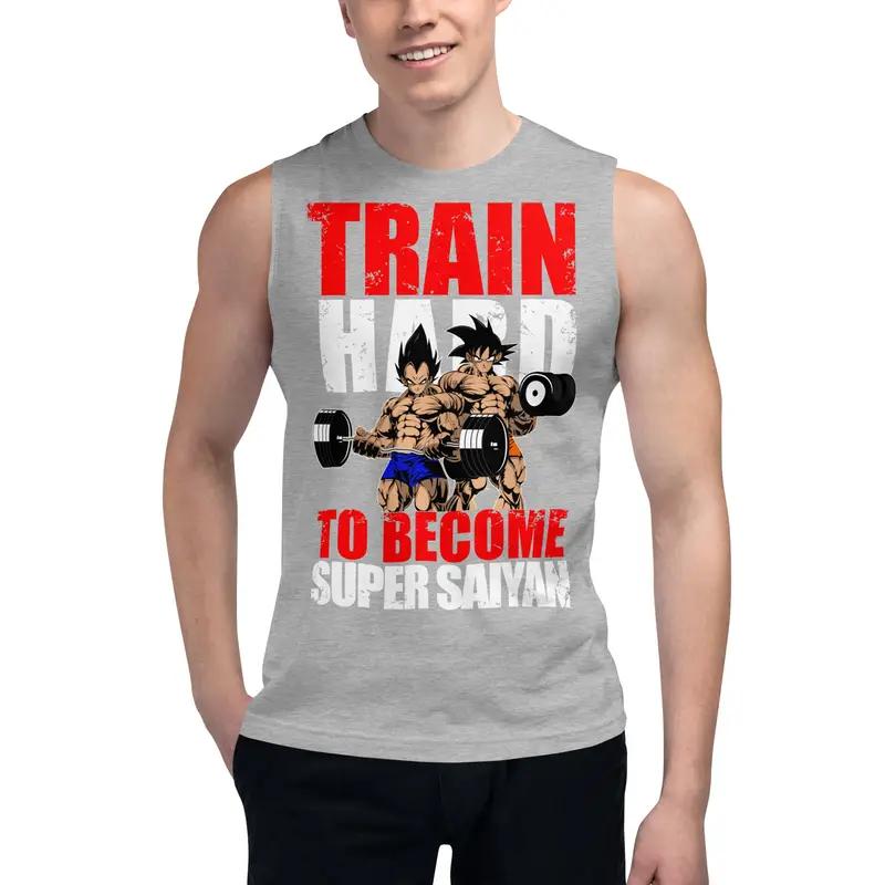 Dragon Ball Training to Become Super Saiyan Tank Top - TT0082