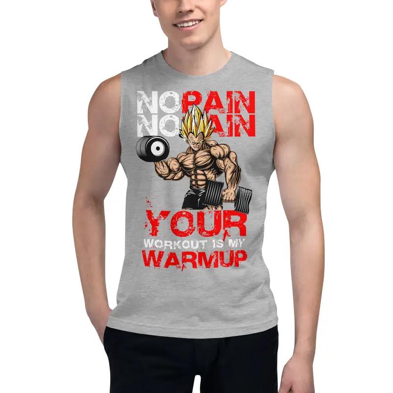 Dragon Ball Super Saiyan Vegeta Workout Tank Top - TT0084