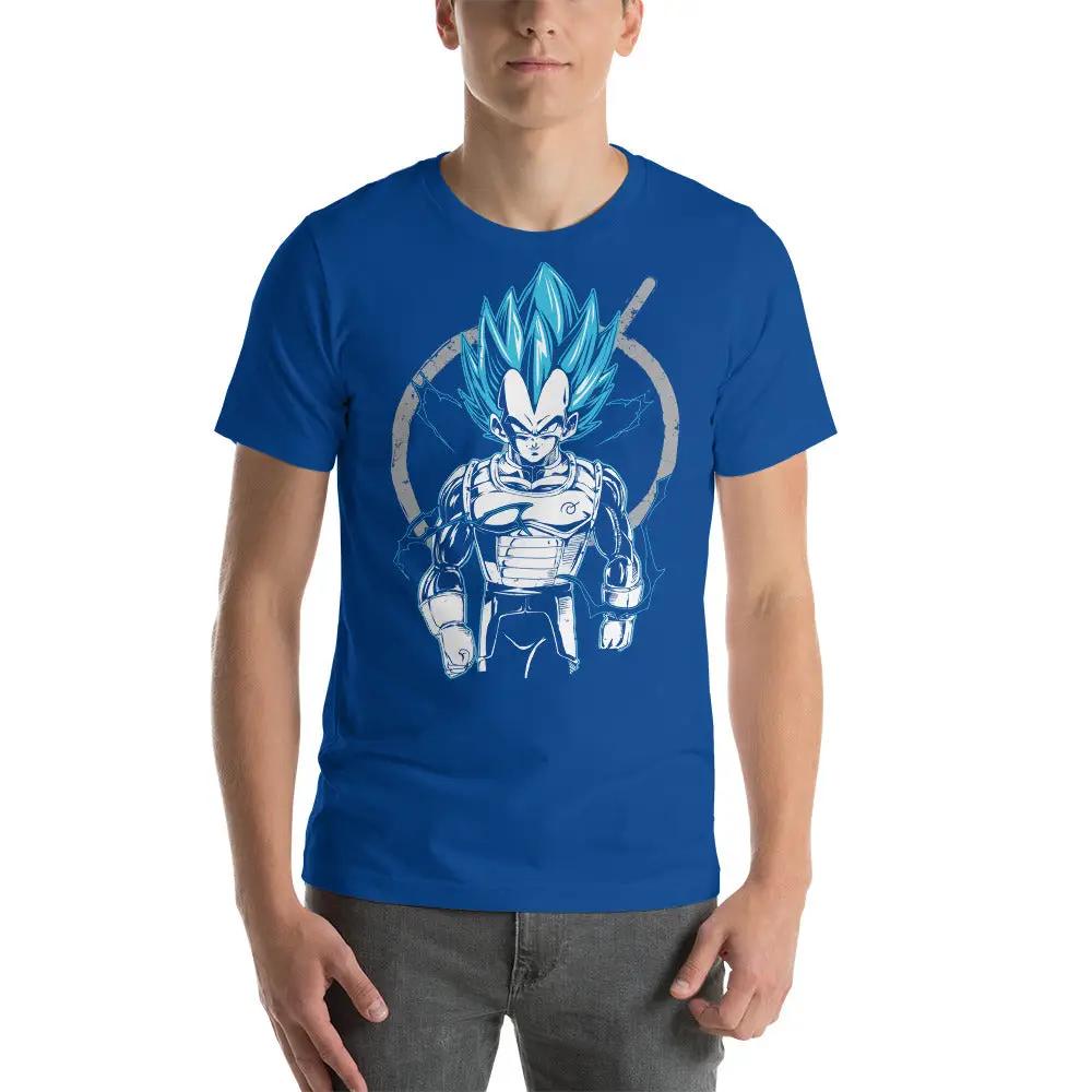 Dragon Ball Super Saiyan God Vegeta with Whis Symbol T Shirt