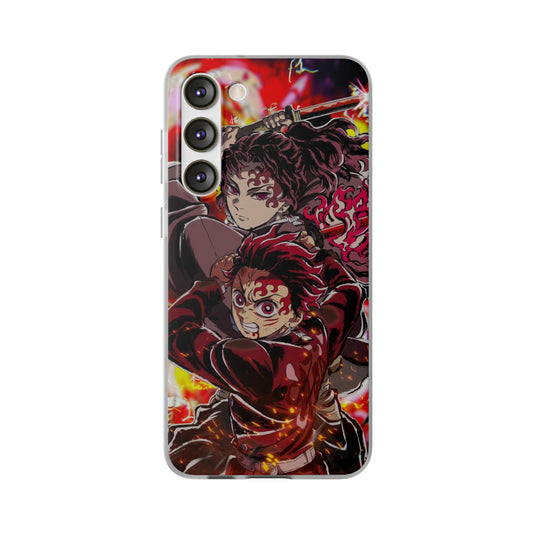 Anime Demon Slayer Tanjiro Yoriichi Cool Samsung Galaxy Series Phone Case